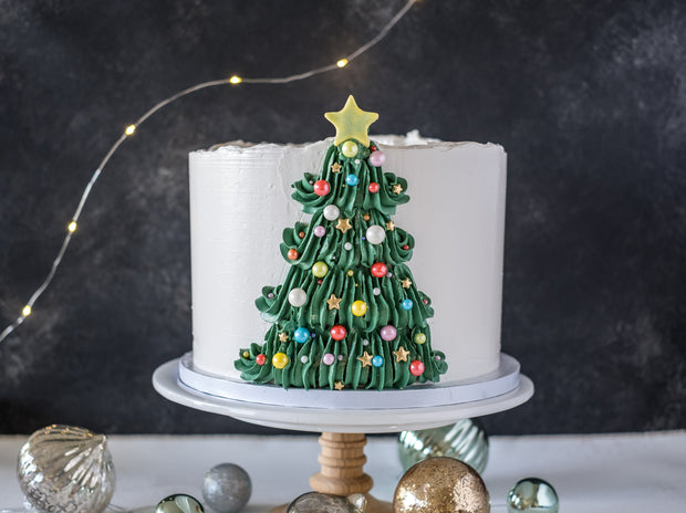 Christmas Tree Cake